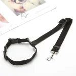 Harnais de sécurité voiture pour chat noir