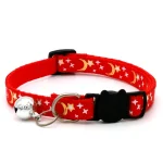 Collier anti-étranglement pour chat rouge