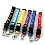 Collier pour chat anti-étranglement avec les différentes couleurs