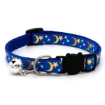 Collier pour chat bleu anti-étranglement