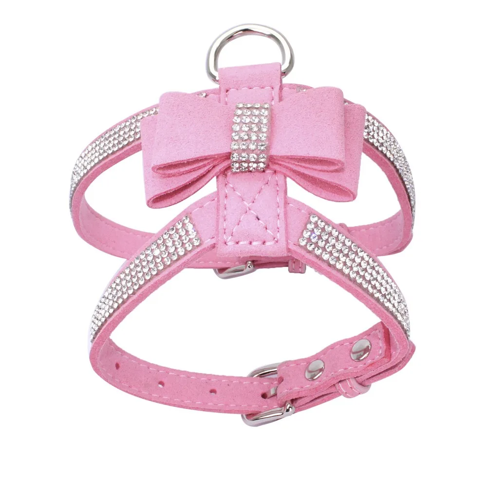 Harnais de Luxe pour Chat rose
