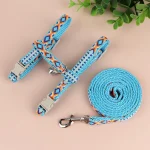 Harnais bleu pour Chat en Nylon