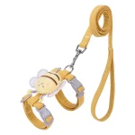 Harnais Réglable pour Chat jaune