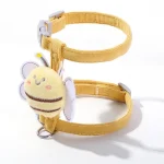 Harnais Réglable jaune pour Chat