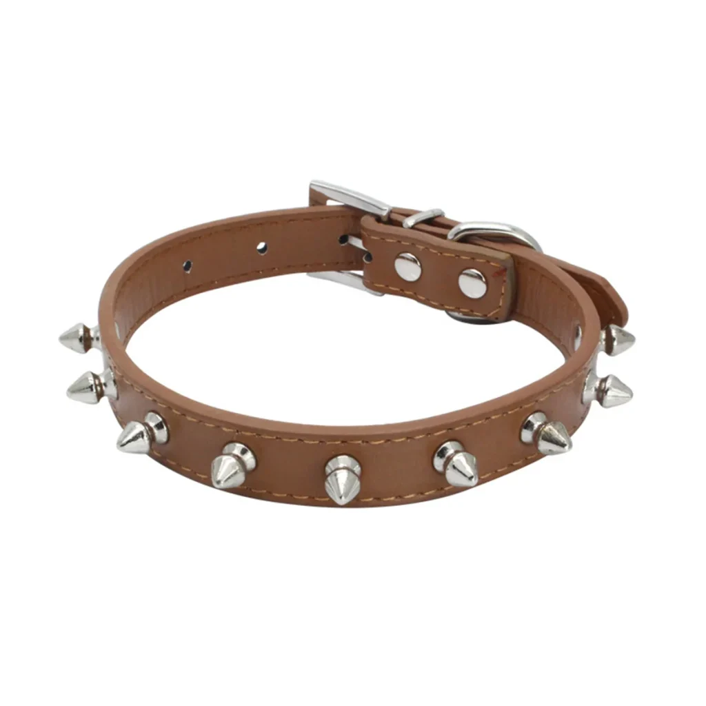 Collier pour Chat à Clou marron
