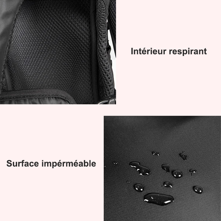 Sac Ventral Pour Chat respirant et imperméable