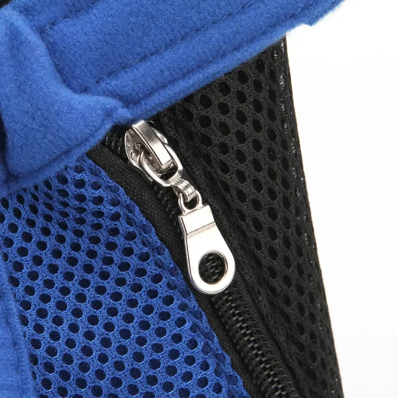 Sac kangourou pour chat avec fermeture éclair