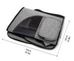 sac a dos pliable extensible pour chat gris