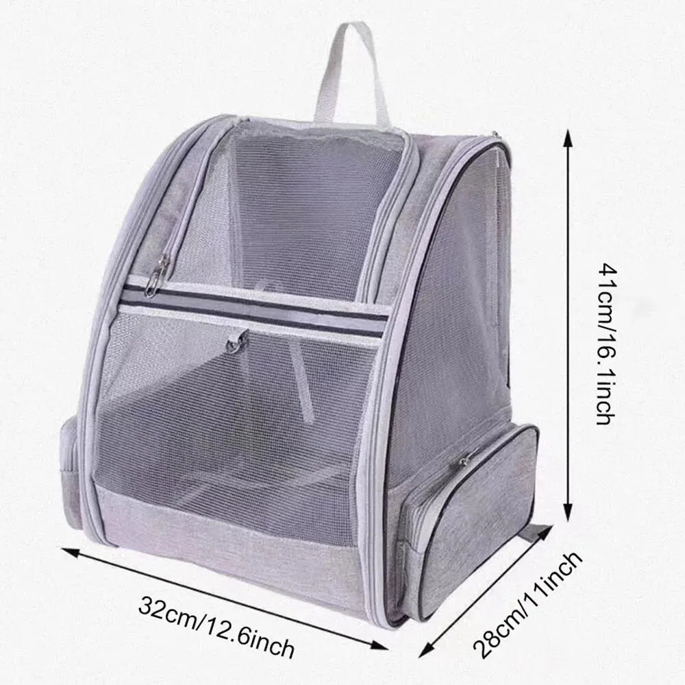 Dimensions du Sac à Dos pour Chat Transparent