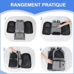 Sac à Dos de Randonnée pour Chat facile a ranger