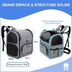 Sac à Dos de Randonnée pour Chat grand espace