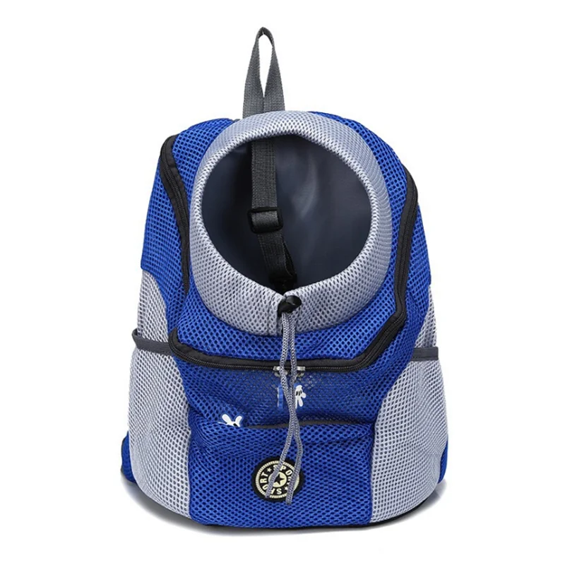 Sac à Dos Porte Chat bleu