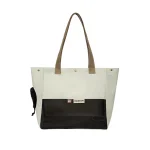 Sac à main blanc pour chat