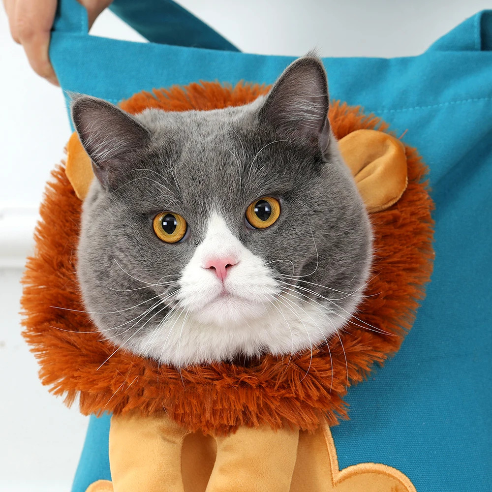Sac à Main pour Chat avec tête de lion