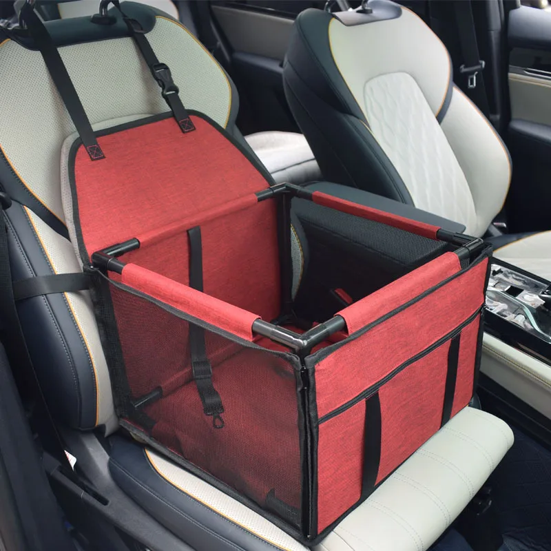 Sac de Transport pour Chat rouge pour Voiture