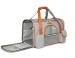 Sac de Transport gris pour Chat Homologué Avion