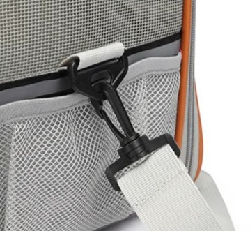 Sac de Transport Chat Homologué Avion avec crochet