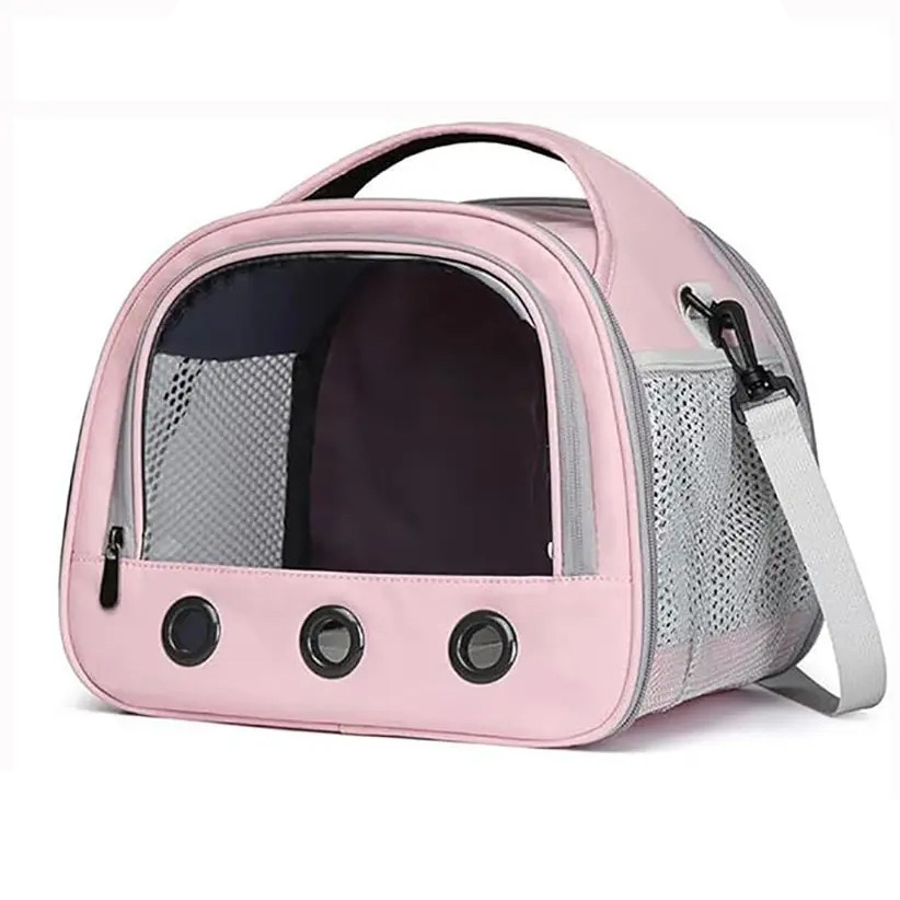 Sac pour chaton rose