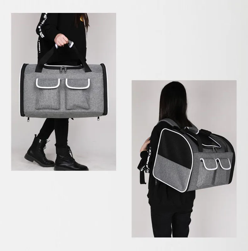 Grand Sac de Transport pour Chat à dos et à main