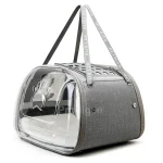 Sac de Transport pour Chat Transparent avec bandoulière