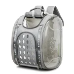 Sac de Transport pour Chat Transparent gris