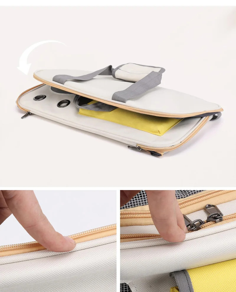 Sac à Bandoulière pour Chat Pliable